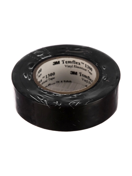 Изолента ПВХ универсальная черная, рулон 19 мм x 20 м