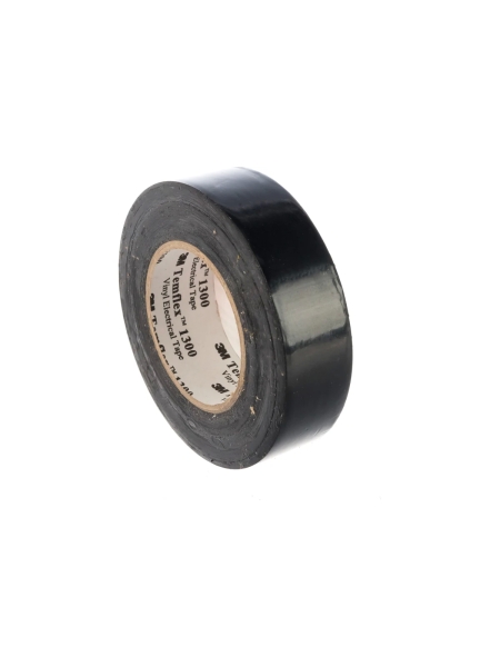 Изолента ПВХ универсальная черная, рулон 19 мм x 20 м