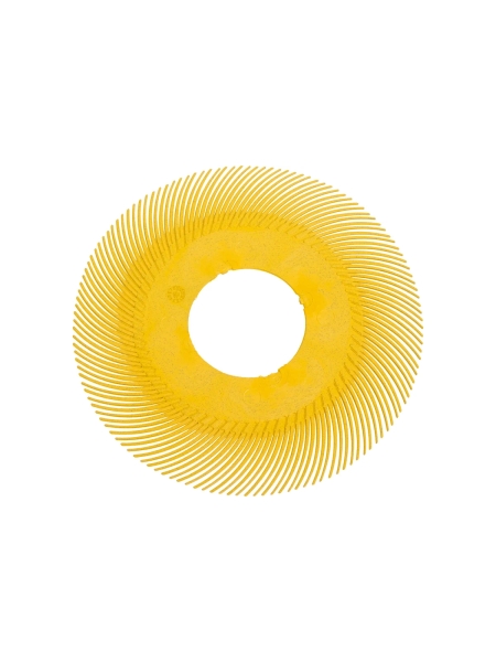 Зачистной круг 3М Scotch-Brite Bristle BB-ZB тип C P80 (желтый) D150мм, 5шт 33055