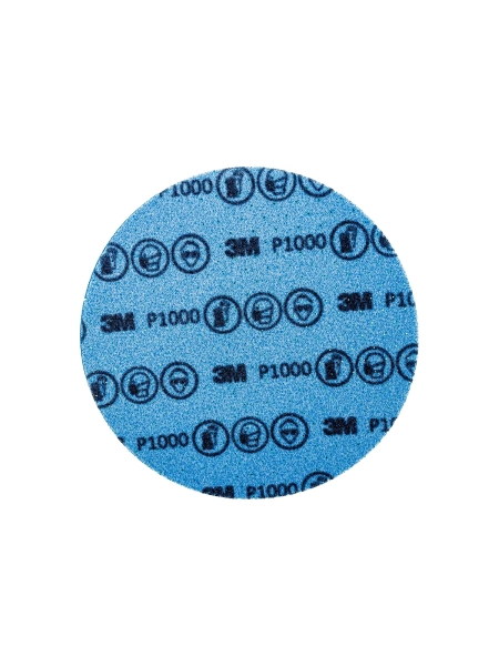 Круг гибкий абразивный Hookit PN33541 (150 мм, Р1000, на вспененной основе) 3М 7100100147