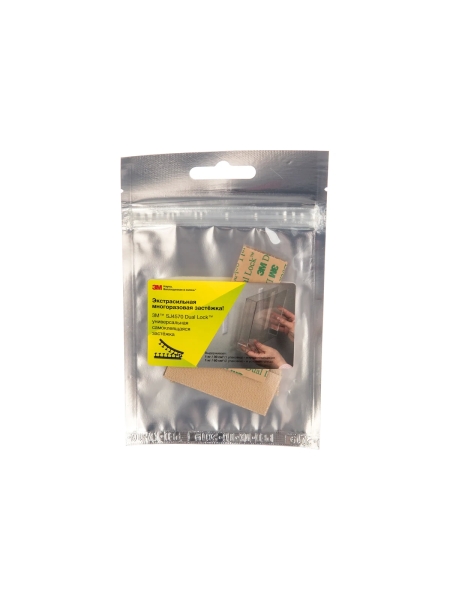 Застежка 3М SJ4570 ДУАЛОК, адгезив акр., прозр. 4607166908216