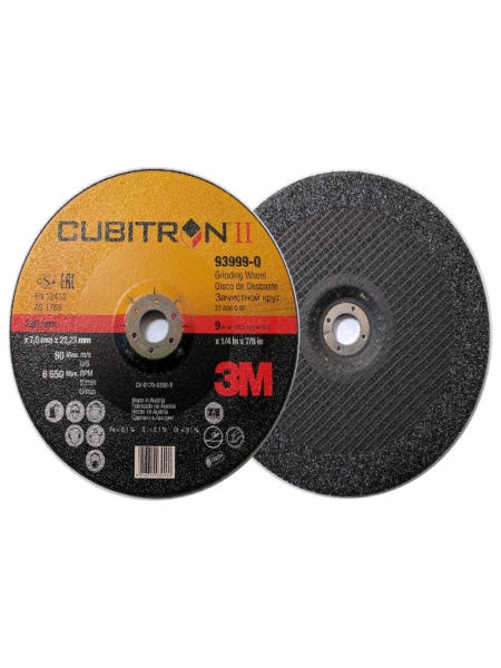 Круг зачистной Cubitron II T27 230х7х22 мм 3М 7100074408