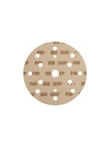 Круг абразивный золотой Hookit 255p+ (100 шт.; 150 мм; 15 отверстий; P120) 50445 3М 7100253067