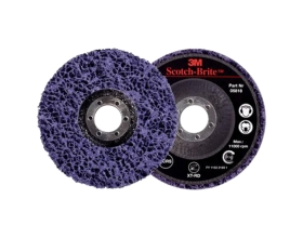 Круг для очистки поверхности Scotch-Brite XT-RD, S XCS, фиолетовый (115х22 мм) 3М 7000077891