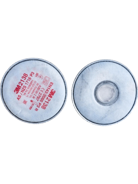 Противоаэрозольный фильтр 3М Р3 с дополнительной защитой от запахов №2138 РОЗ 7000029735