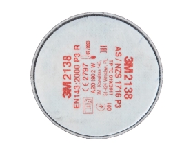 Противоаэрозольный фильтр 3М Р3 с дополнительной защитой от запахов №2138 РОЗ 7000029735