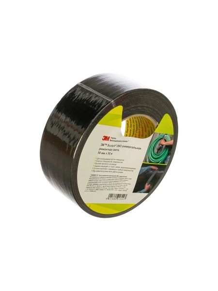Прочная лента 3М 2903 Duct Tape черная 7100098695