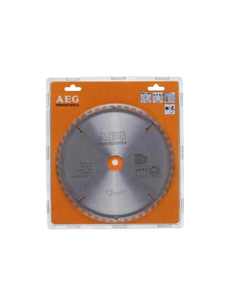 Диск пильный по дереву (216x30 мм; 48Z) AEG 4932430721