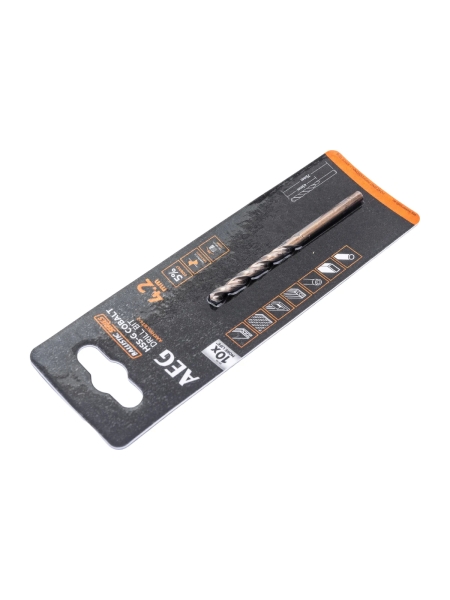 Сверло по металлу HSS-Co (4.2х43х75 мм) AEG AAKHSSCBT4-2 4932479329