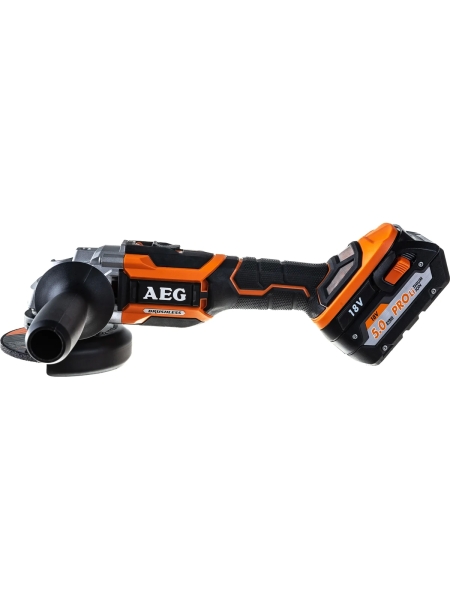 Бесщеточная угловая шлифмашина AEG BEWS 18-115BL LI-502C 4935464418