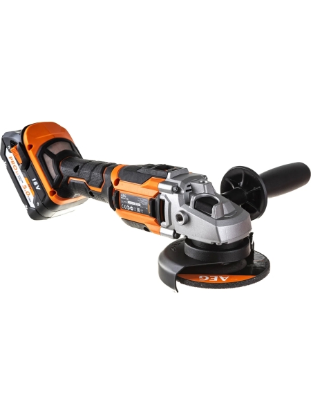 Бесщеточная угловая шлифмашина AEG BEWS 18-115BL LI-502C 4935464418