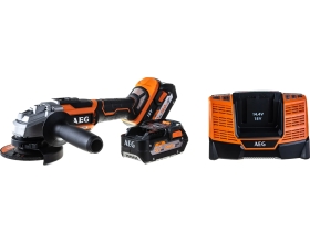 Бесщеточная угловая шлифмашина AEG BEWS 18-115BL LI-502C 4935464418