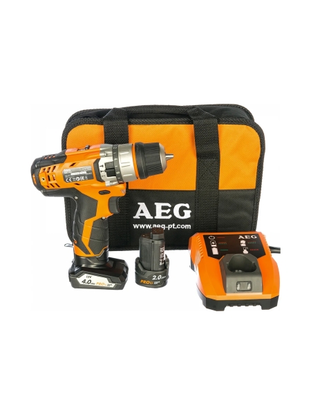 Аккумуляторная ударная дрель-шуруповерт AEG BSB12C2LI-X02B 4935451418