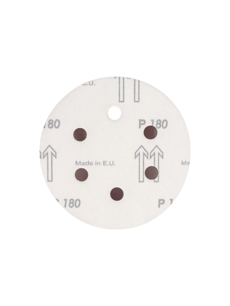 Лист шлифовальный на бумажной основе (5 шт; 150 мм; G180) AEG 4932430458