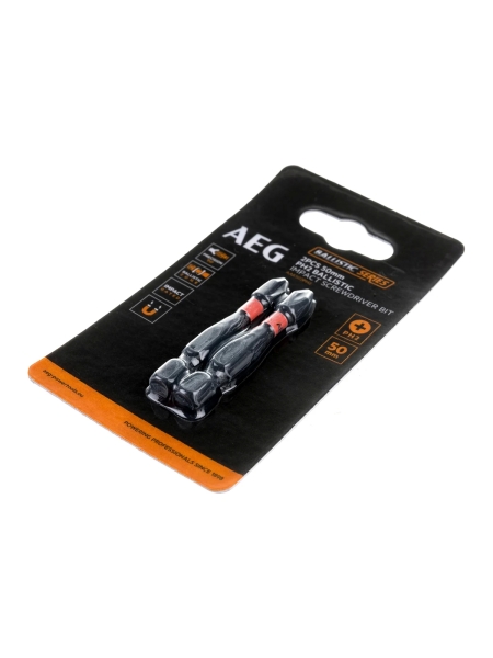Биты ударные AAK502PH2 (2 шт; PH2; 50 мм) AEG 4932479165