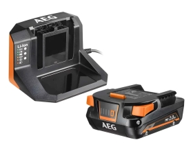 Набор зарядное устройство + аккумулятор SETL1820S 18В, 2Ач, Li-Ion AEG 4935478932