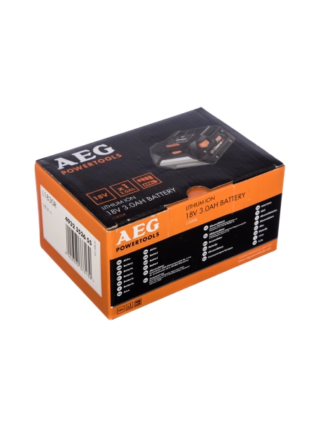 Аккумулятор L1830R (18 В; 3 A*ч; Pro Li-ion) AEG 4932352655