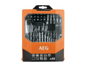Набор бит и сверл AAKDD50 50 предметов AEG 4932472024