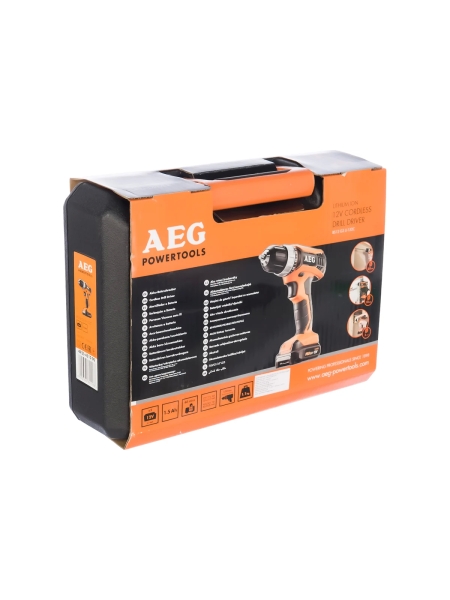 Аккумуляторная дрель-шуруповерт AEG BS12G3LI-152C 4935451090