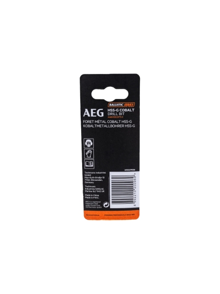 Сверло по металлу HSS-Co (3.2х36х65 мм) AEG AAKHSSCBT3-2 4932479326