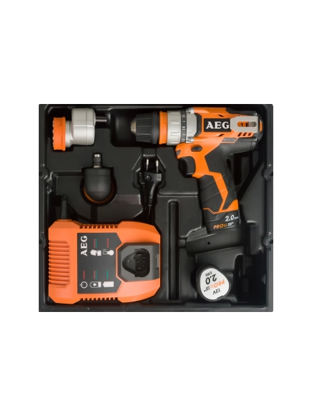 Аккумуляторная дрель AEG BBS 12C2 LI -202C KIT1 4935446382