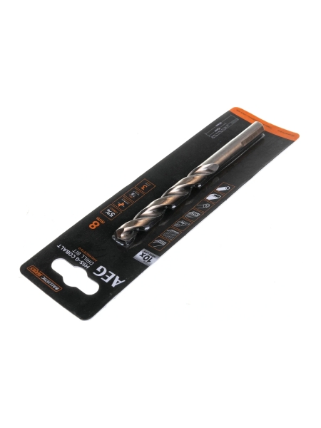 Сверло по металлу HSS-Co (8х75х117 мм) AEG AAKHSSCBT8-0 4932479337