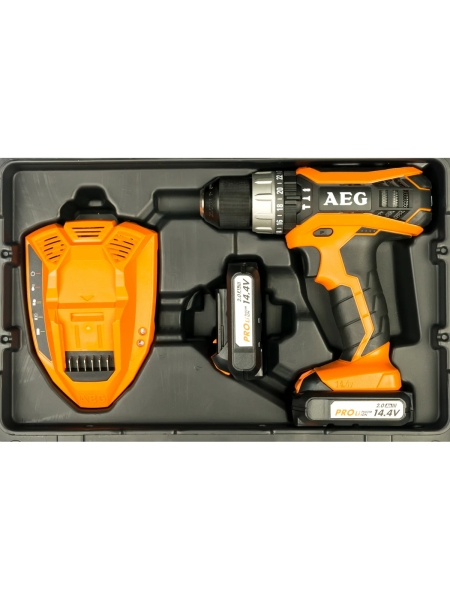 Аккумуляторная дрель-шуруповерт AEG BSB14G3LI-202C 4935451532