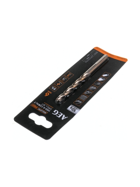 Сверло по металлу HSS-Co (6х57х93 мм) AEG AAKHSSCBT6-0 4932479334