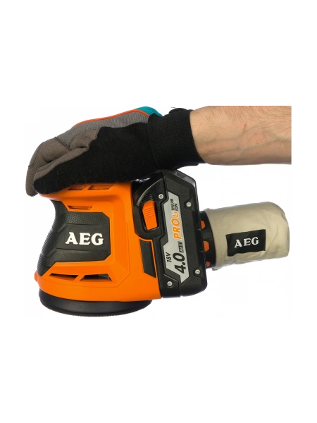 Эксцентриковая шлифмашина AEG BEX18-125 LI-402C 451087