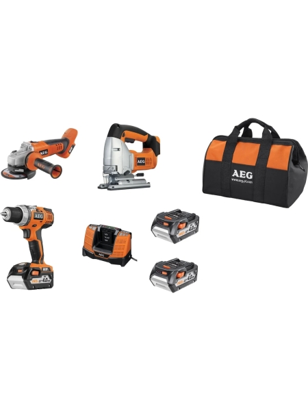 Набор инструментов AEG JP18B3 LI-403B 4935464020
