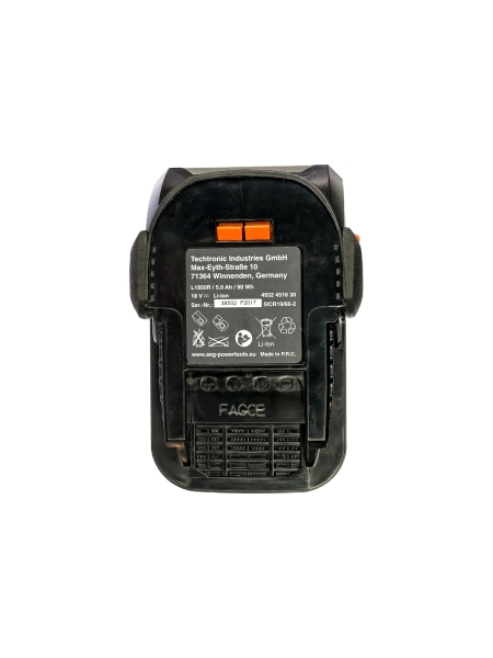 Аккумулятор L1850R (18 В; 5 A*ч; Li-ion) AEG 4932451630