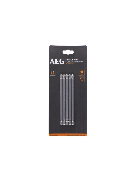 Биты 5 шт, РН2, 127 мм AEG ASDPH21275 4932479509