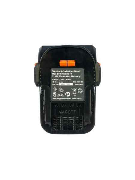 Аккумулятор L1820R (18 В; 2 A*ч; Li-ion) AEG 4932430169