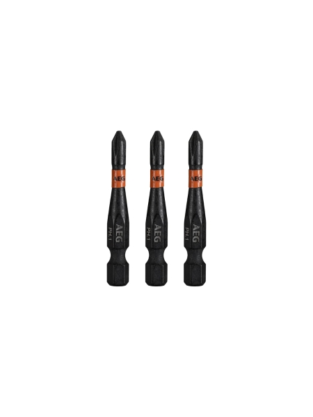 Биты ударные AAK503PH1 (3 шт; PH1; 50 мм) AEG 4932479180