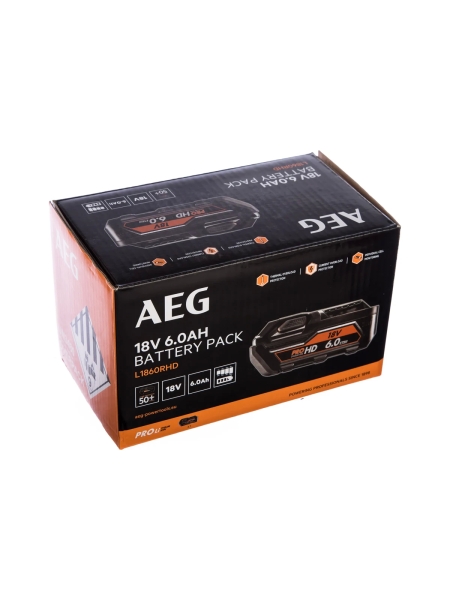 Аккумулятор L1860RHD (18В; 6 А*ч; Li-Ion) AEG 4932464754
