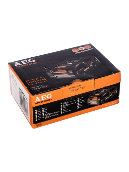 Аккумулятор L1815G (18В; 1.5 А*ч; Li-Ion) AEG 4932459425