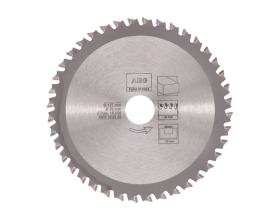 Диск пильный (40 зубьев; 127х20х1,8 мм) по ламинату, пластику и ЦСП для циркулярных пил AEG 4932352535