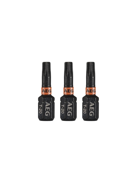 Биты ударные AAK253TX20 (3 шт; TX20; 25 мм) AEG 4932479174