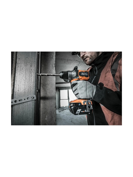 Бесщеточная аккумуляторная дрель-шуруповерт AEG 18В BS18C3BL-402C 4935478936