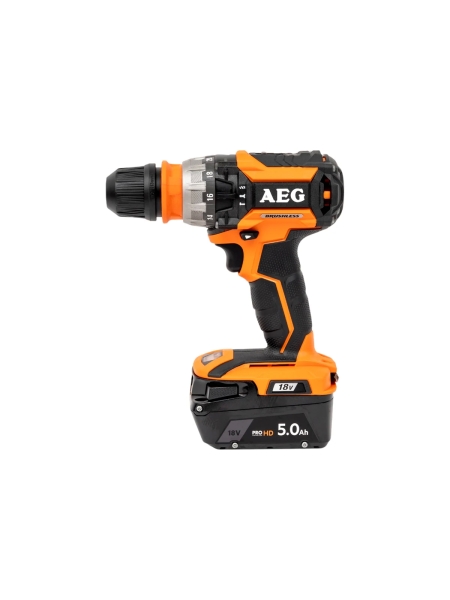 Бесщеточная аккумуляторная дрель-шуруповерт AEG BSB18CBLLI502C 4935459396