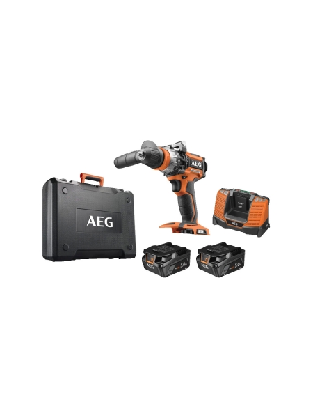 Бесщеточная аккумуляторная дрель-шуруповерт AEG BSB18CBLLI502C 4935459396