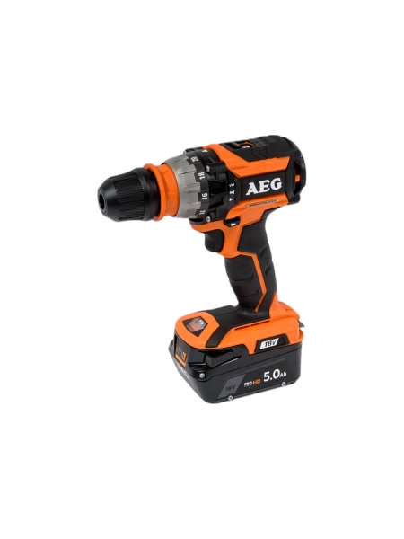 Бесщеточная аккумуляторная дрель-шуруповерт AEG BSB18CBLLI502C 4935459396