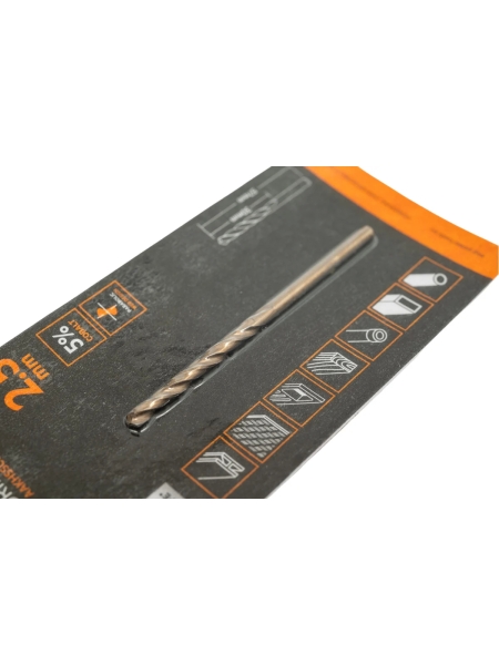 Сверло по металлу HSS-Co (2.5х30х57 мм) AEG AAKHSSCBT2-5 4932479324