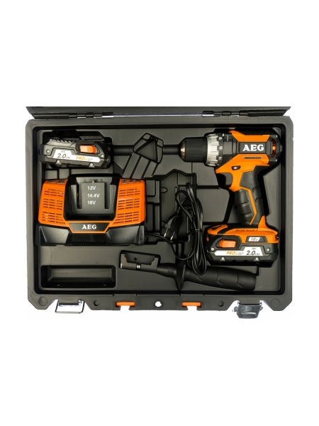 Бесщеточная аккумуляторная дрель-шуруповерт AEG BS 18CBL LI-202С 4935448768