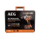 Бесщеточная дрель-шуруповерт AEG BSB18C2BL LI-202C 4935464096