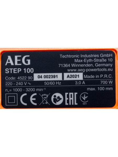 Лобзик AEG STEP100 4935451001