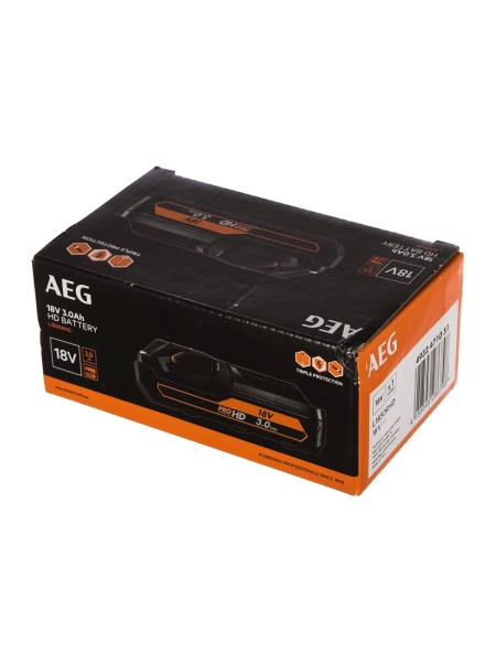 Аккумулятор PROLITHIUM-ION™HD (Li-ion, 18 В, 3 Aч) AEG L1830RHD 4932471051