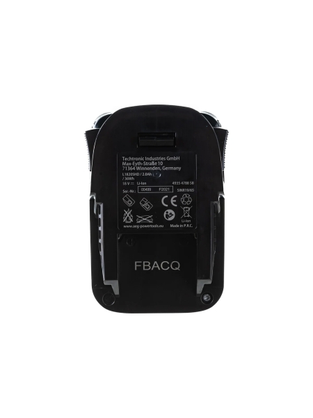 Аккумулятор L1820SHD (18 В; 2 Ач; Li-Ion) AEG 4935478858