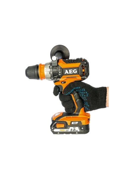 Бесщеточная аккумуляторная дрель AEG BSB 18CBL LI-202C 4935448462