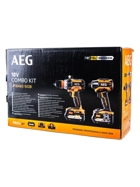 Набор инструментов AEG 18В JP18AB2-502B 4935479210